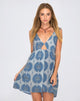 Image de la robe Lyre en Moon Face Blue