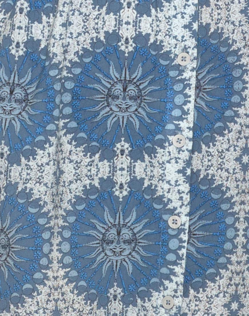 Image de la robe Lyre en Moon Face Blue