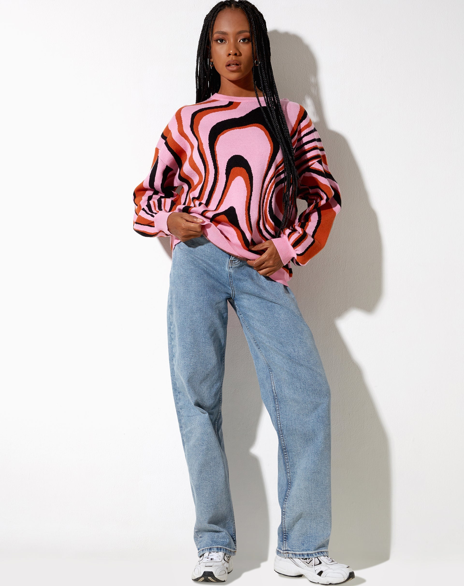 Image de Mably Jumper en Mega Ripple Pink