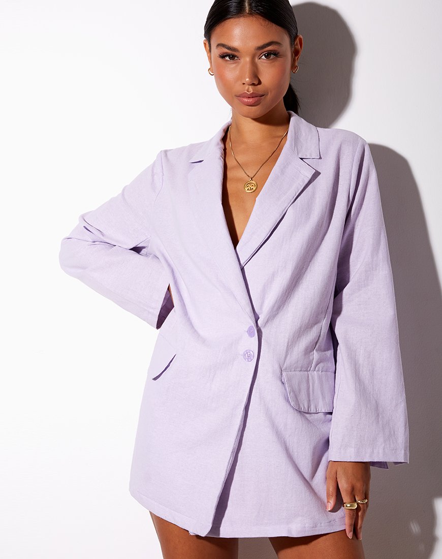 Blazer Macca en violet
