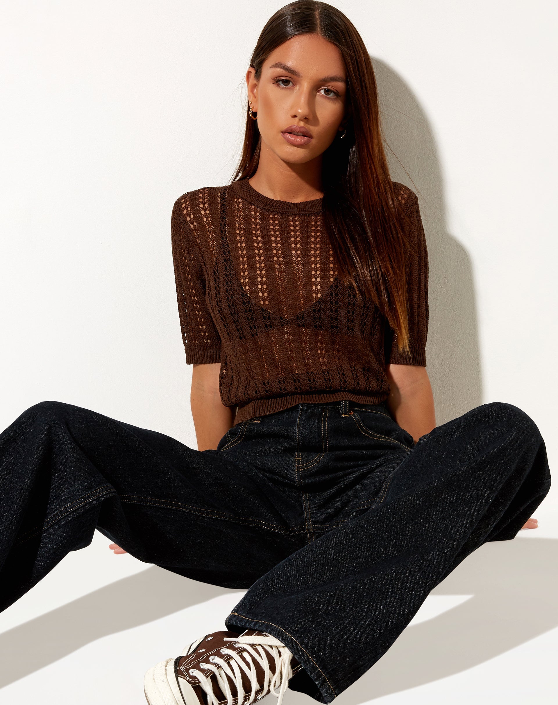 Image de Mae Jumper en chocolat amer
