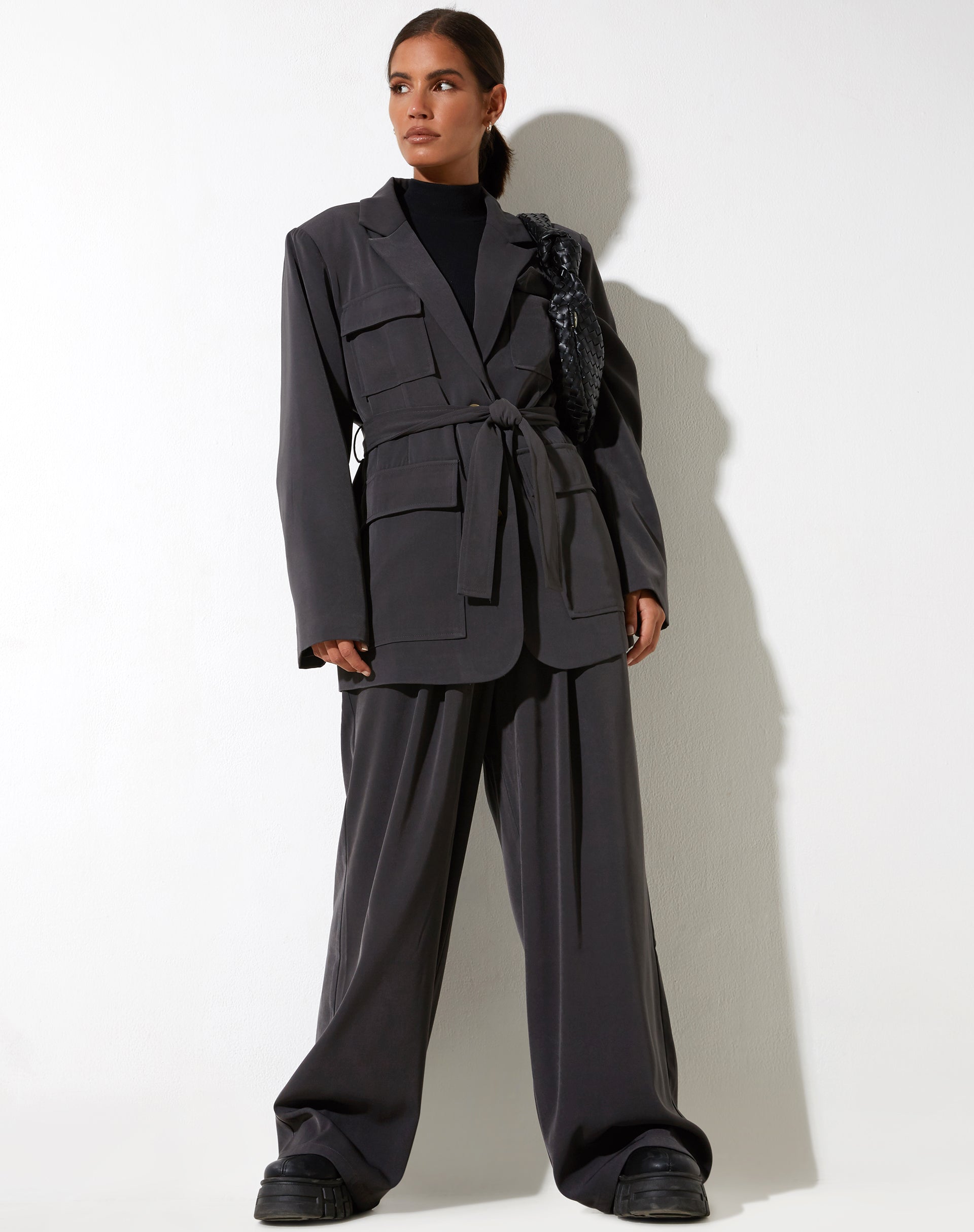 Image de Magawa Blazer en Tailoring Charcoal