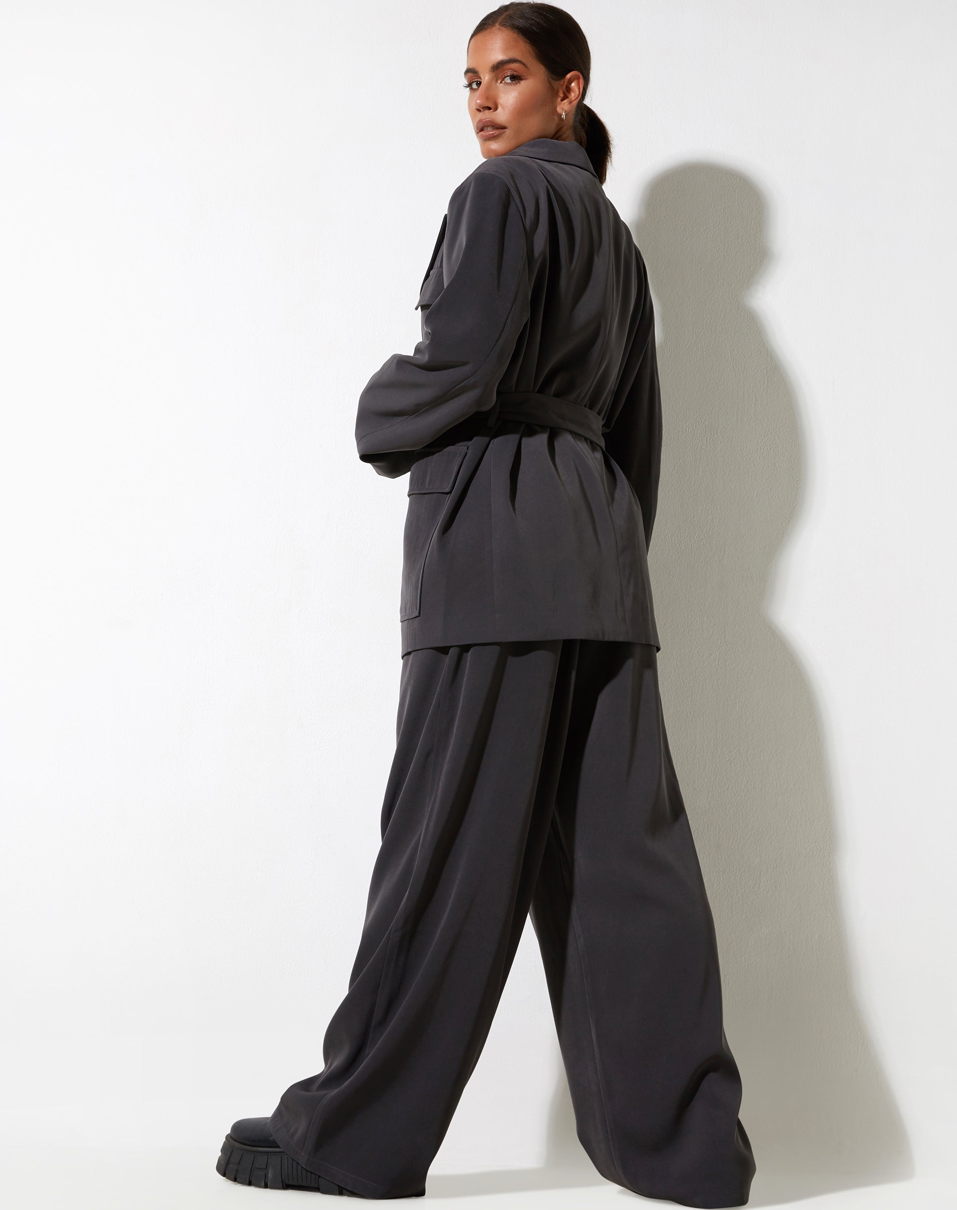 Image de Magawa Blazer en Tailoring Charcoal