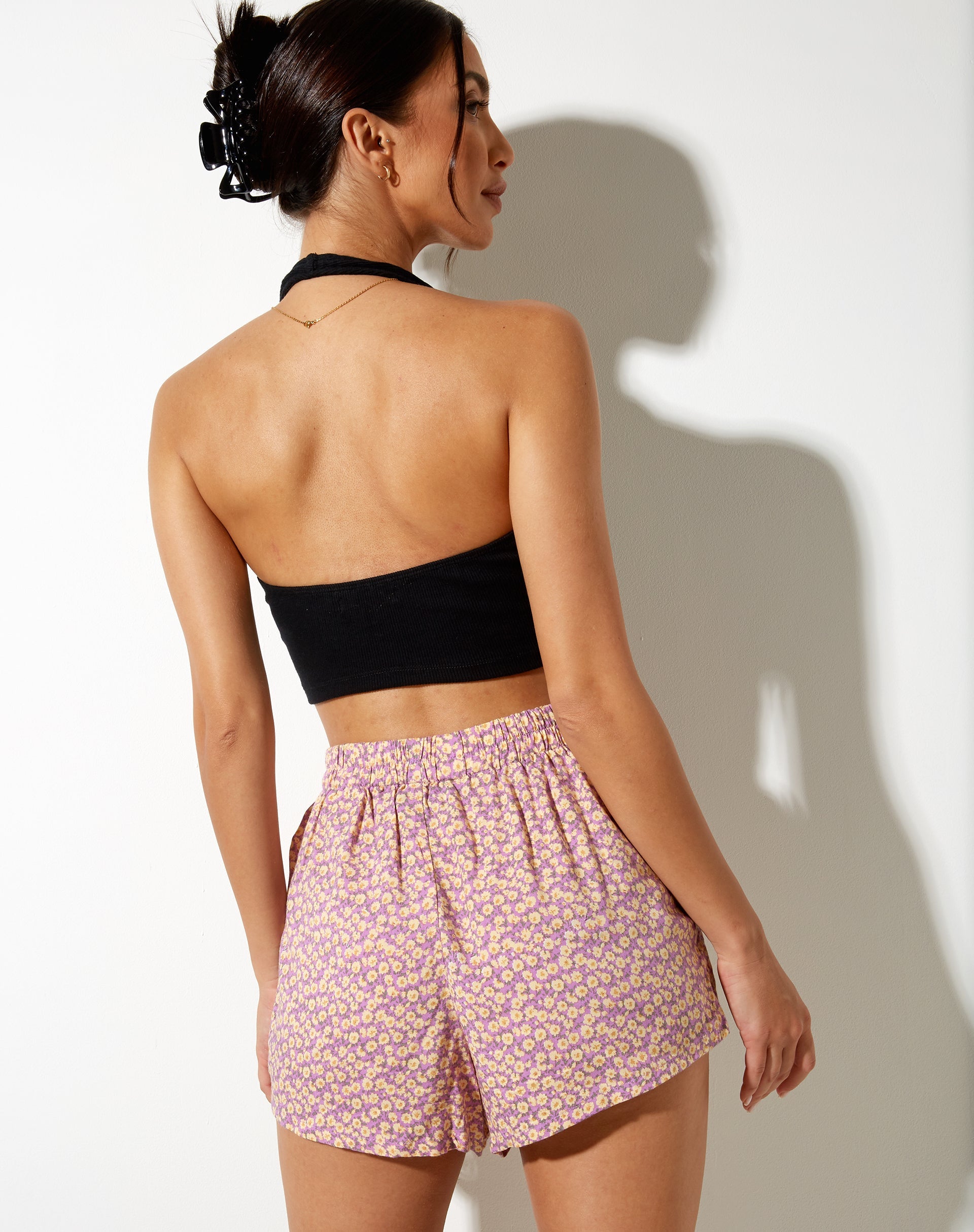 Image de Maisy Short in Flower Fun Lilac Lemon