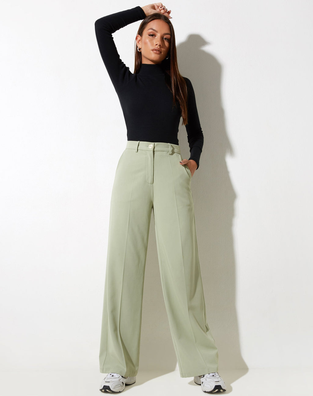 Pantalon Abba en sauge