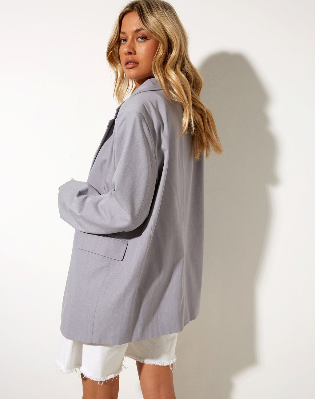 Blazer Maiwa en gris argenté