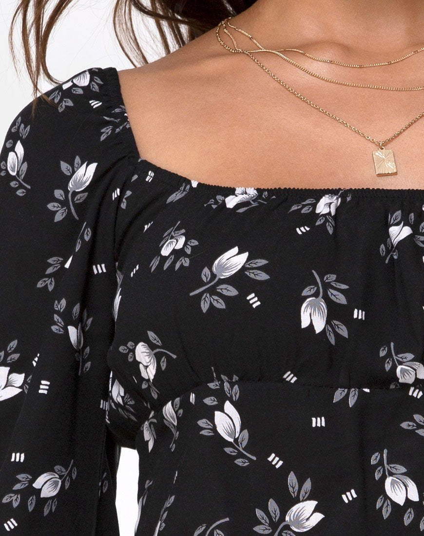 Image de Malon Crop Top in Dark Tulip