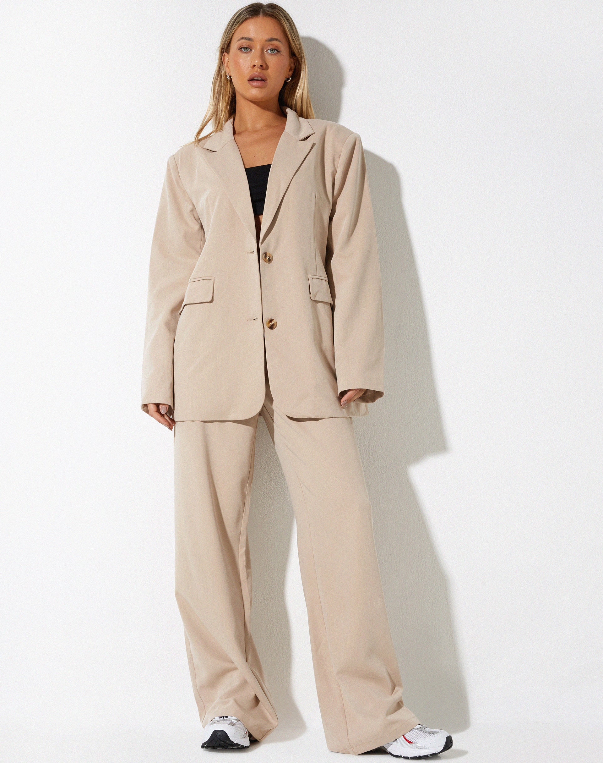 Image de Abena Trouser in Soft Tailoring Beige