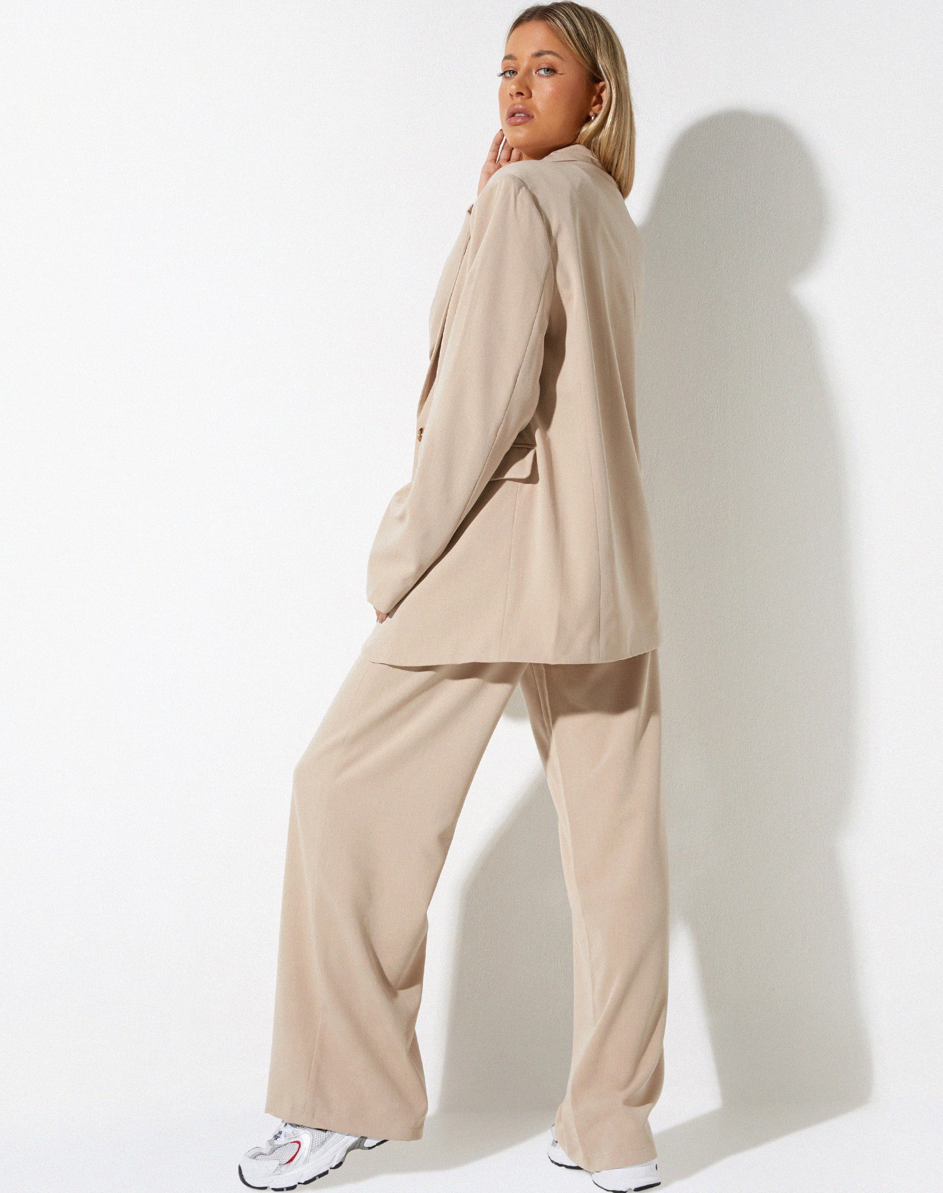 Image de Abena Trouser in Soft Tailoring Beige