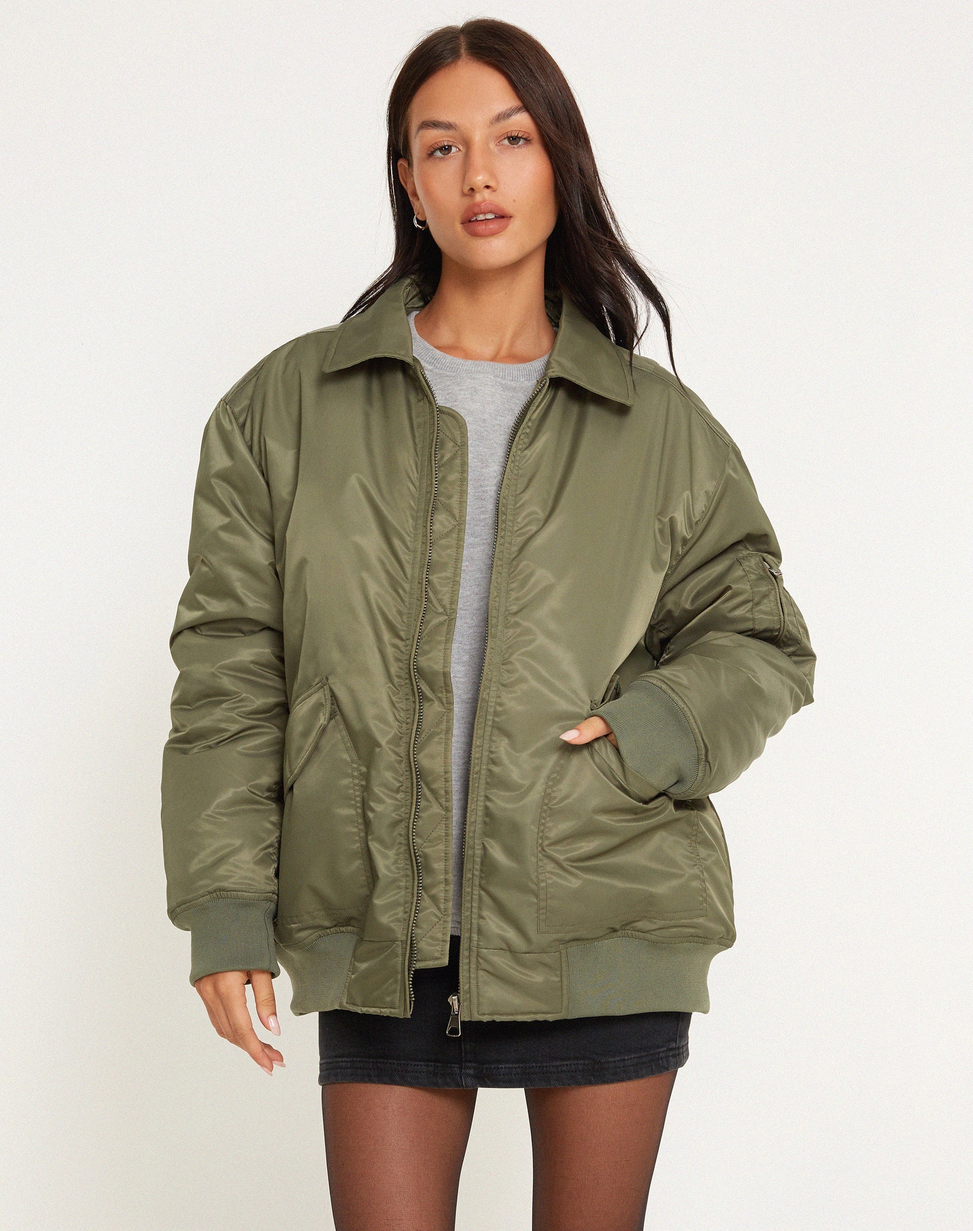 Image de la veste Manik en vert kaki