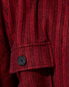 Rayures noires et rouges