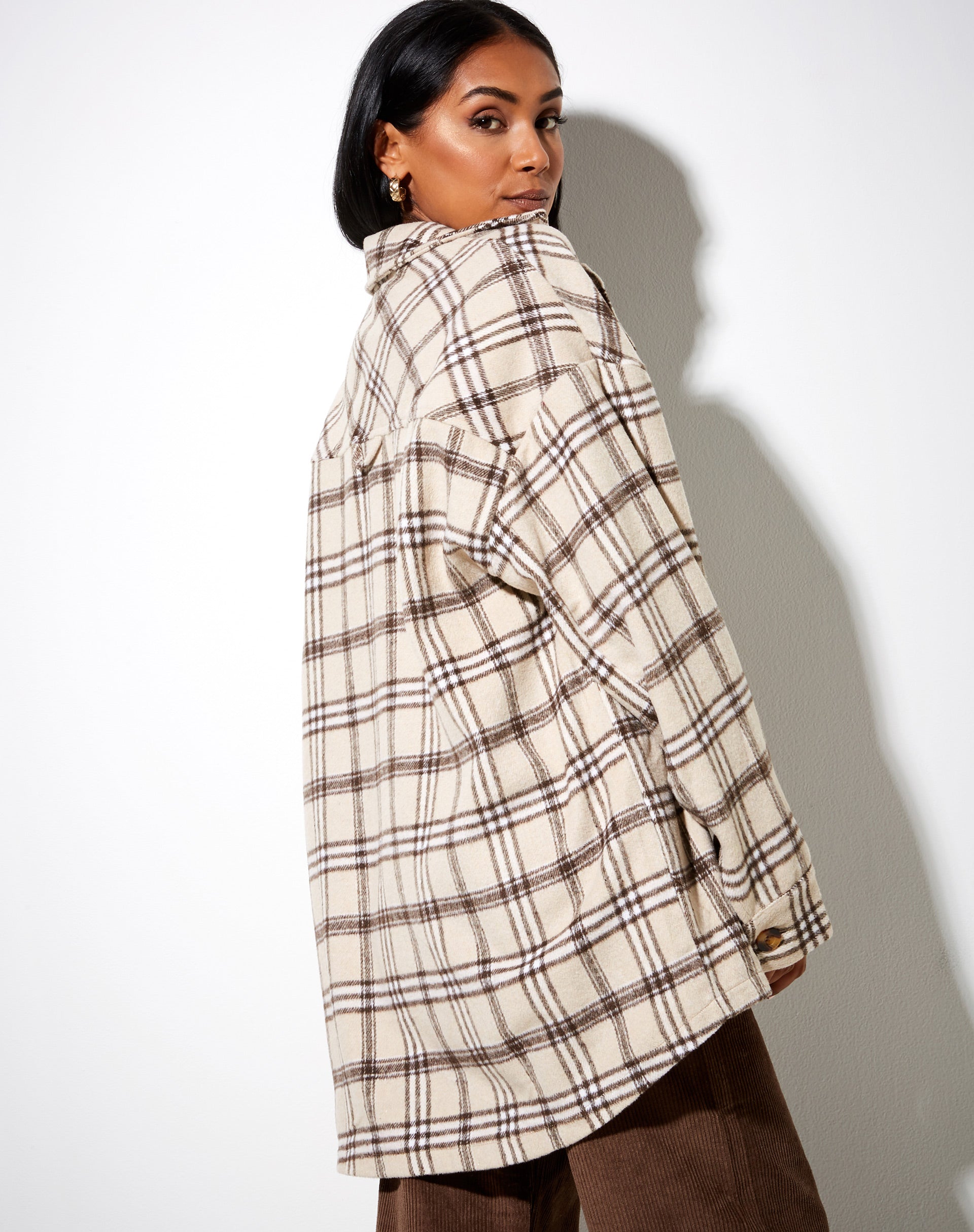 Image de Marcella Shirt in Check Light Tan