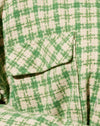 Check vert et crème