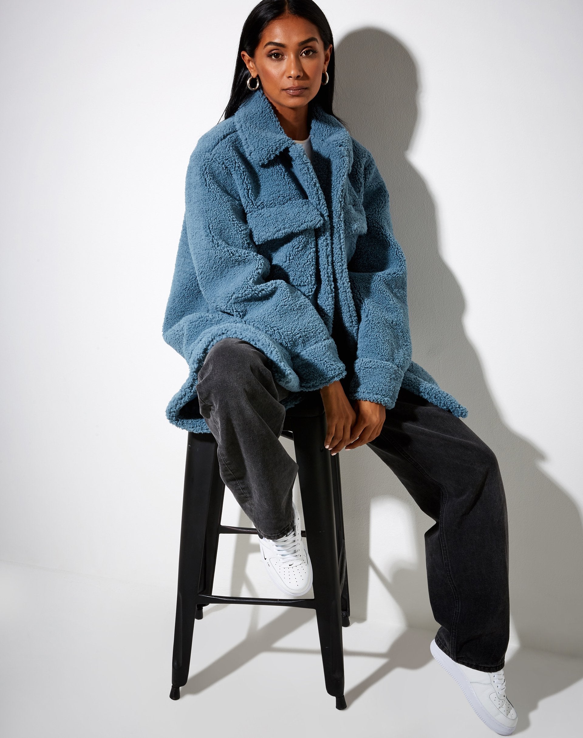 Image de Marcella Shirt in Borg Slate Blue