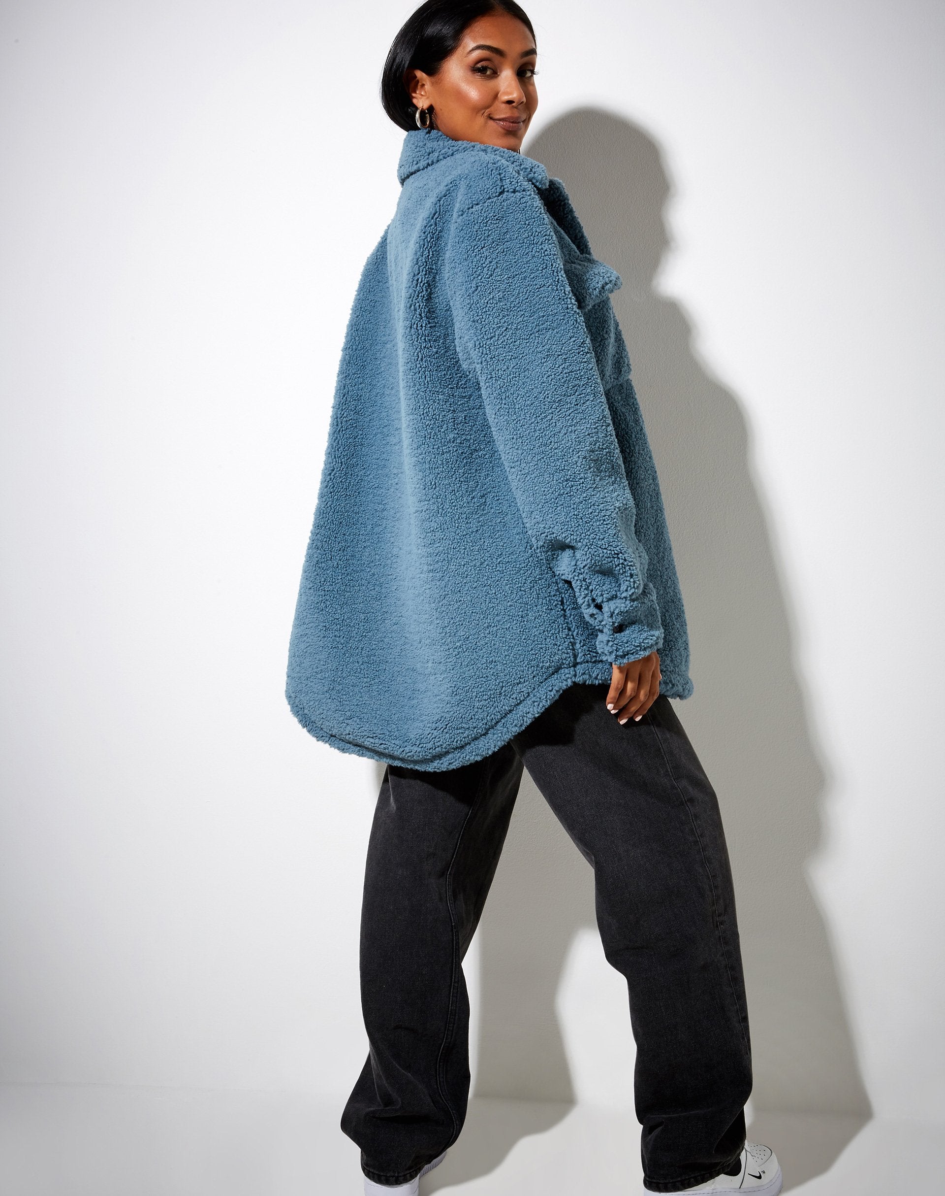Image de Marcella Shirt in Borg Slate Blue