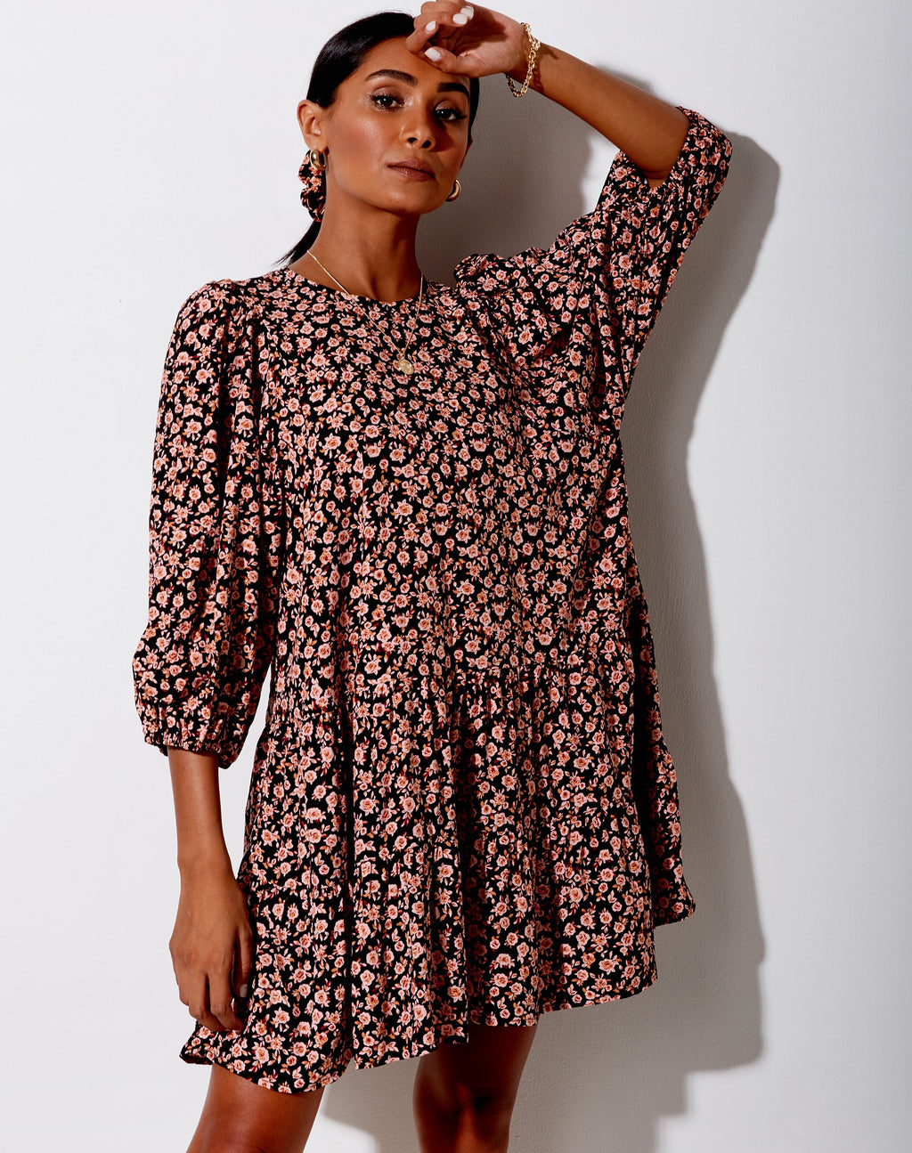 Robe de thé Mareta, Autumn Blossom