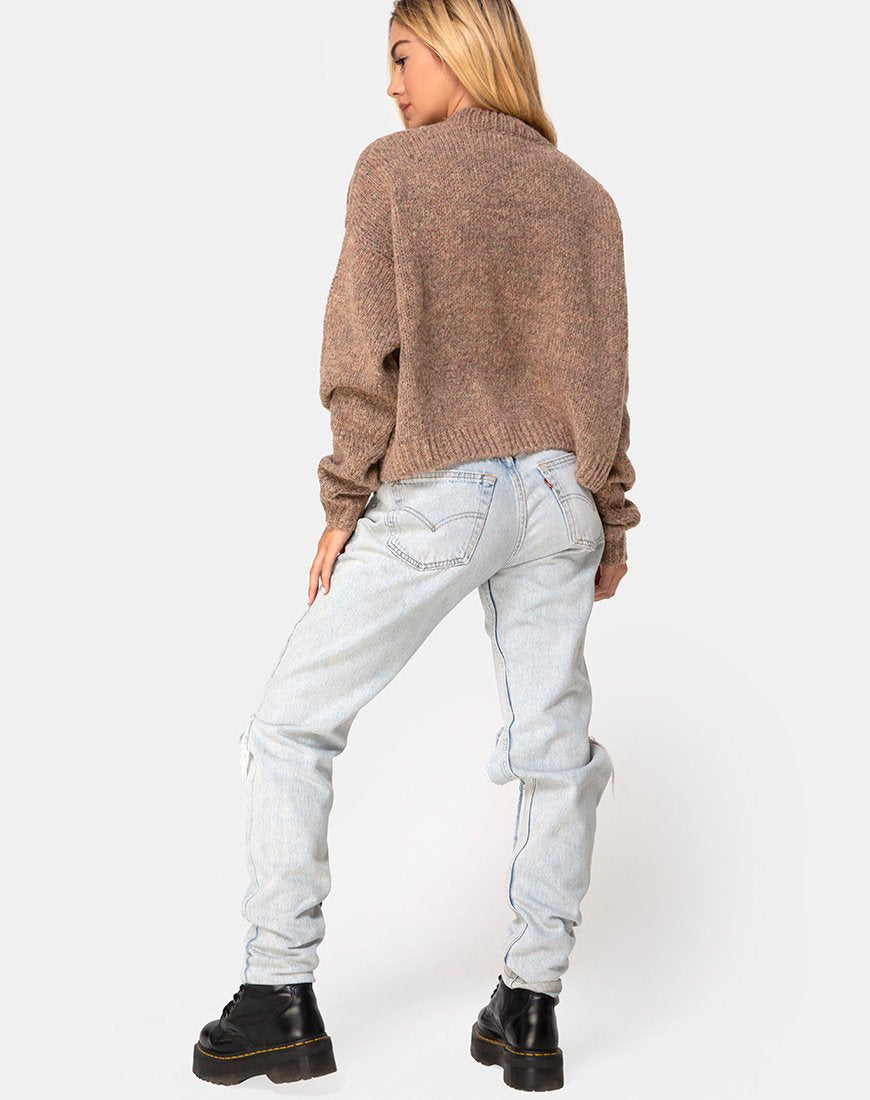 Image de Margo Jumper in Knit Tan
