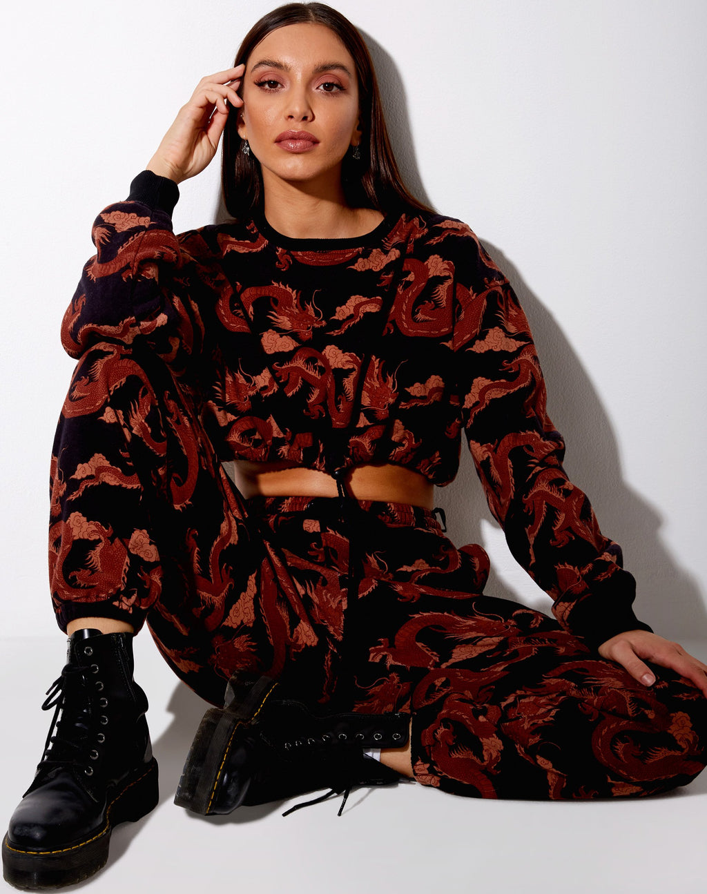 Pull Markey en orange dragon ton sur ton
