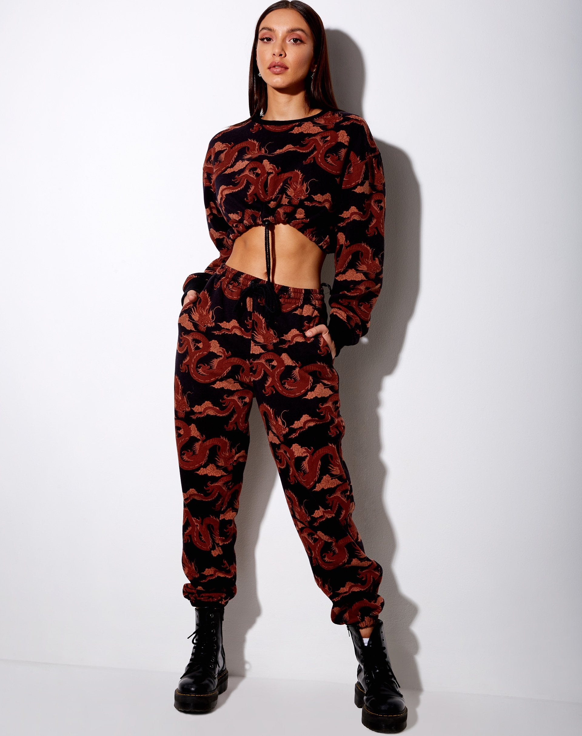 Image de Basta Jogger en Dragon Orange Tonal