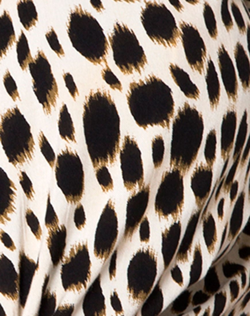 Image de Marleigh Crop Top in Cheetah