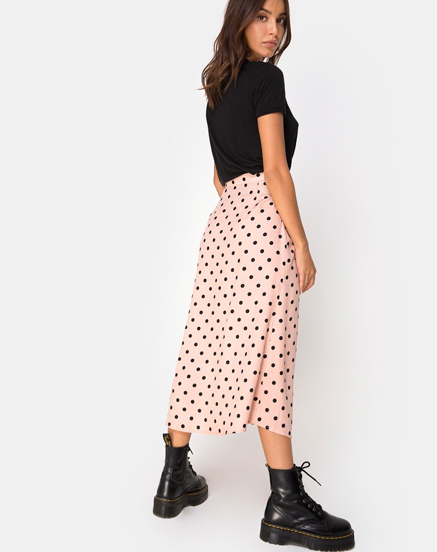 Jupe midi Marni, New Polka Nude