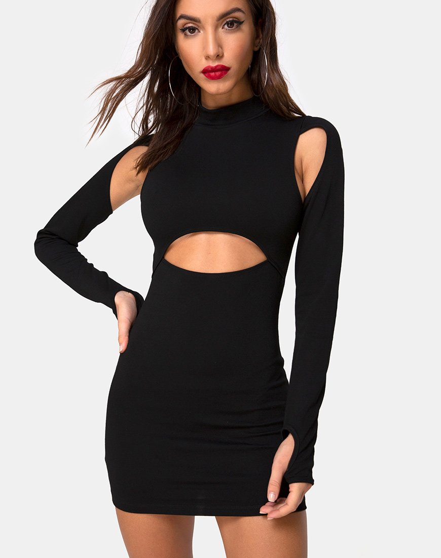 Mini robe Matcha en noir