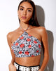 Image de Maudy Crop Top in Blooming Rose