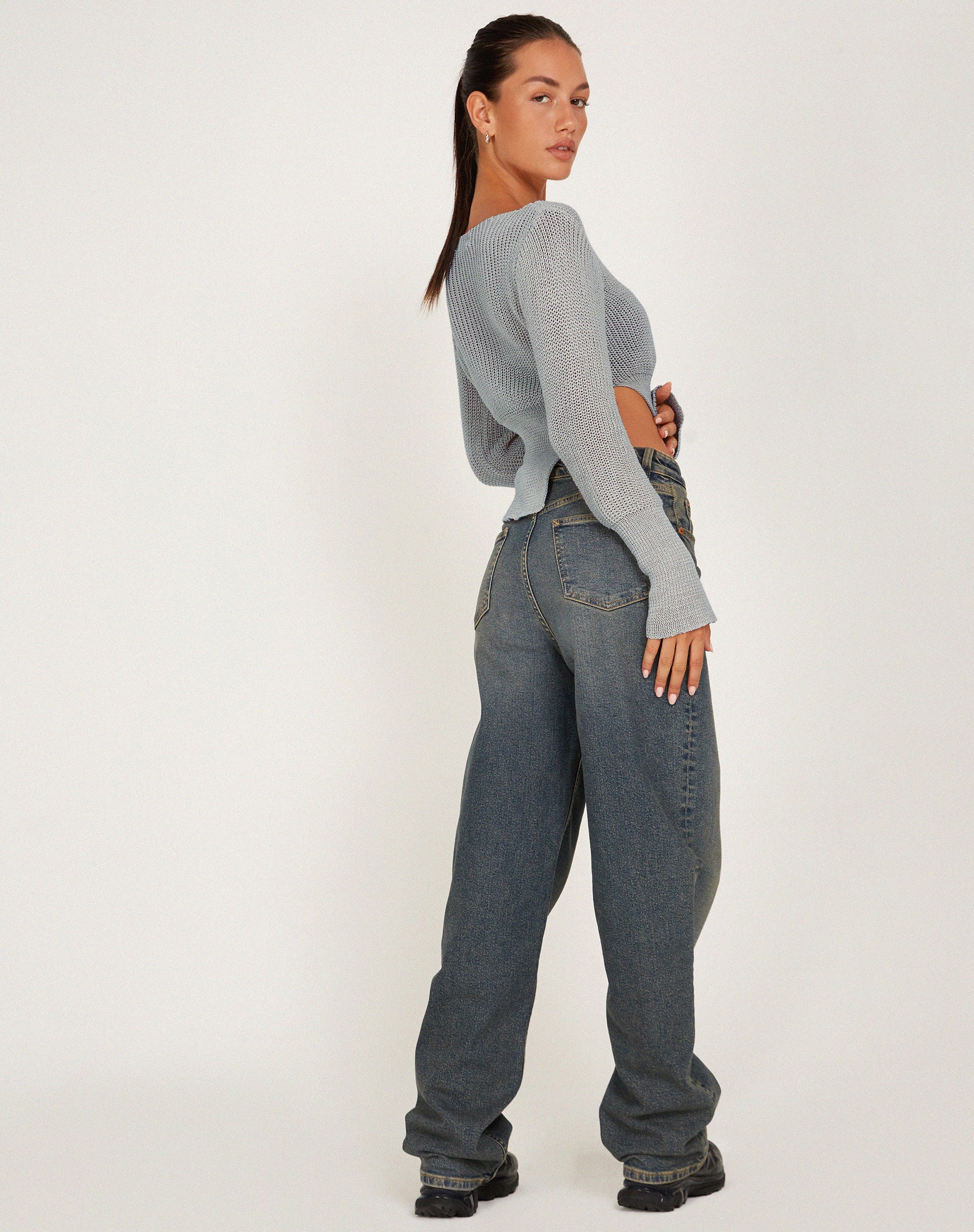 Image de Mazie Jumper in Light Grey