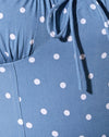 Skater Polka Bleu
