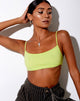 Image de Micro Crop Top in Lime