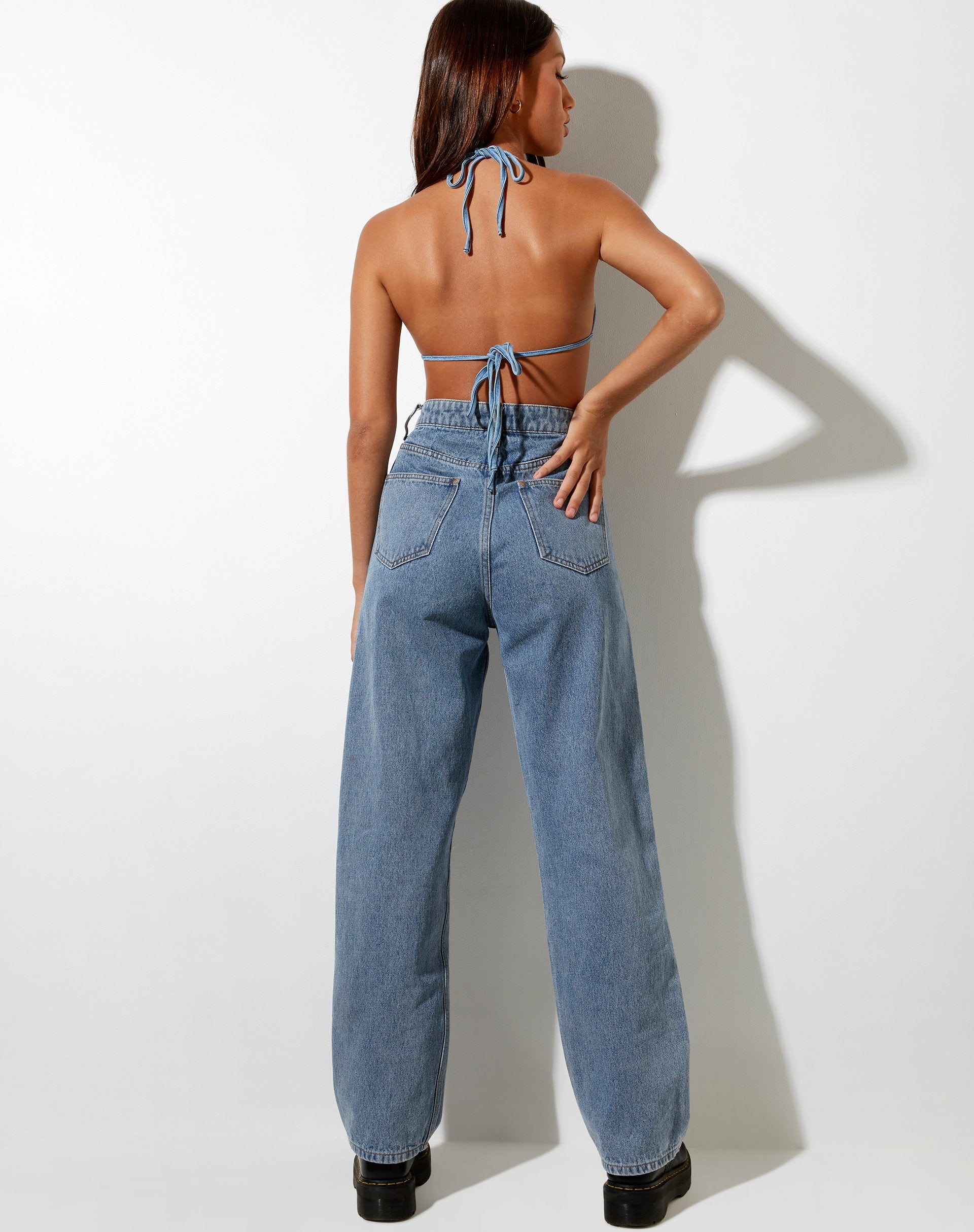 Image de Mida Bralet in Light Blue Wash