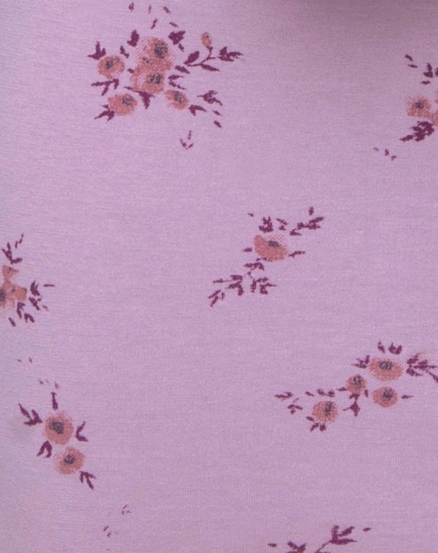 Image of Migare Bodycon Dress in Forget Me Not Lilac
