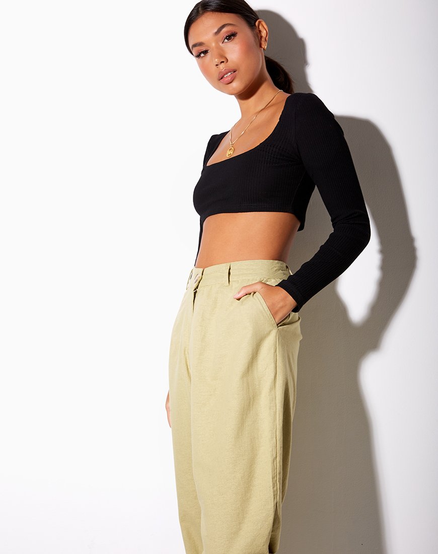 Image de Misca Trouser in Dusky Green
