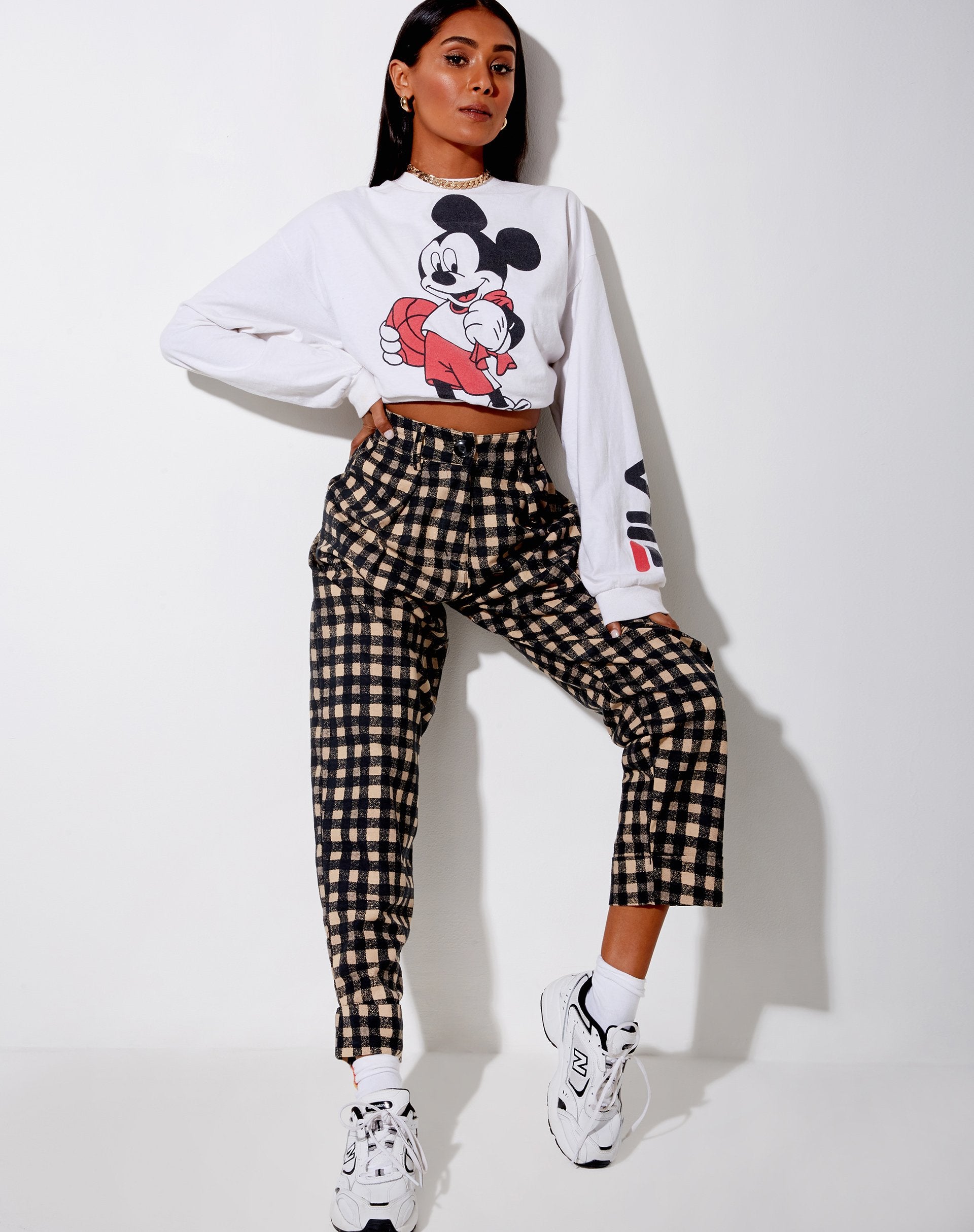 Image de Misca Trouser in 90s Grunge Check