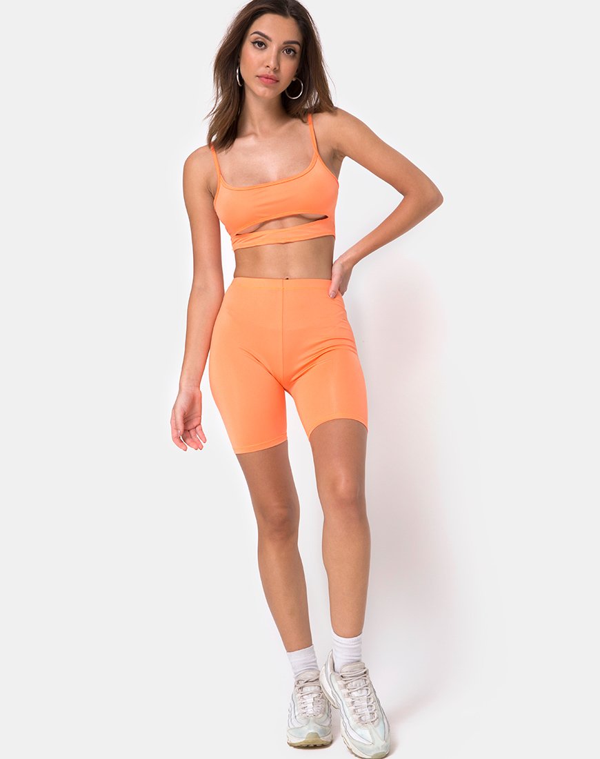 Image de Misho Crop Top in Fluro Orange