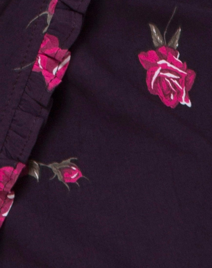 Image de la jupe Mizti en rose du soir