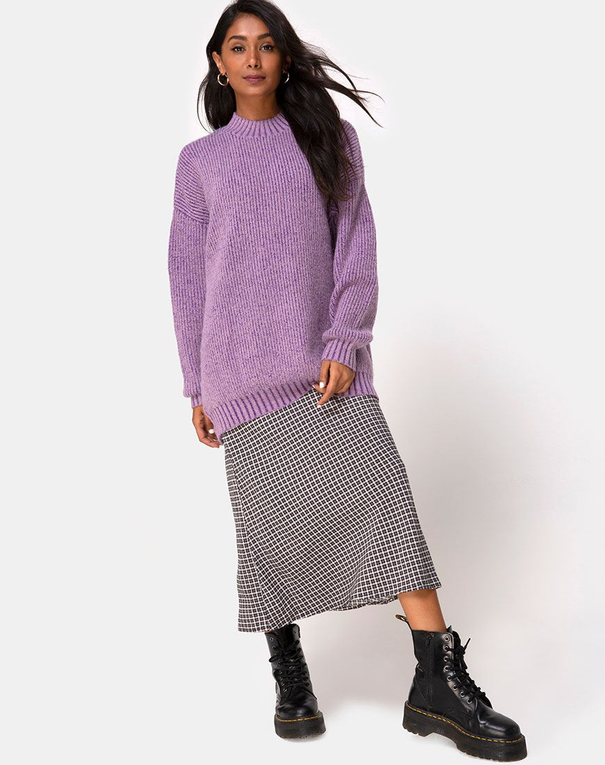 Image de Mody Jumper tricoté en violet clair