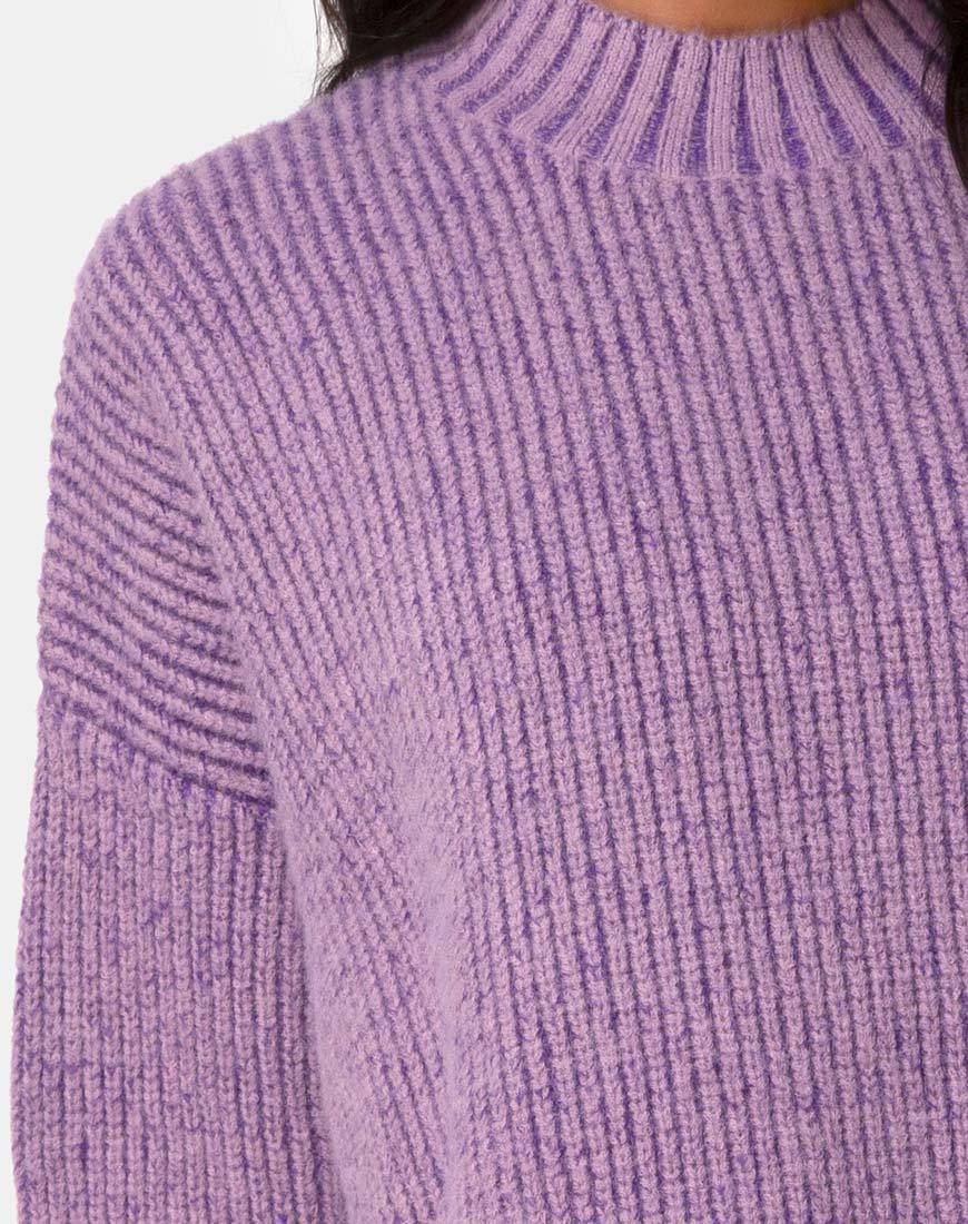 Image de Mody Jumper tricoté en violet clair