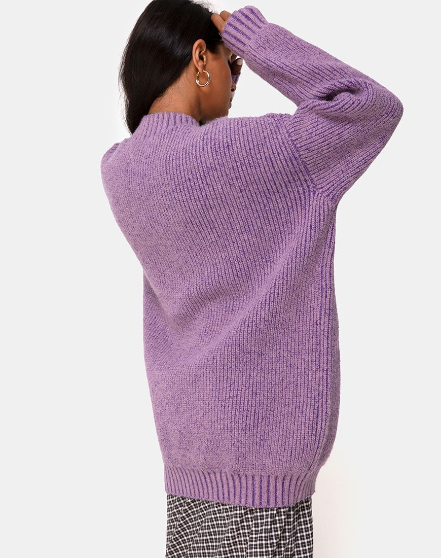 Image de Mody Jumper tricoté en violet clair