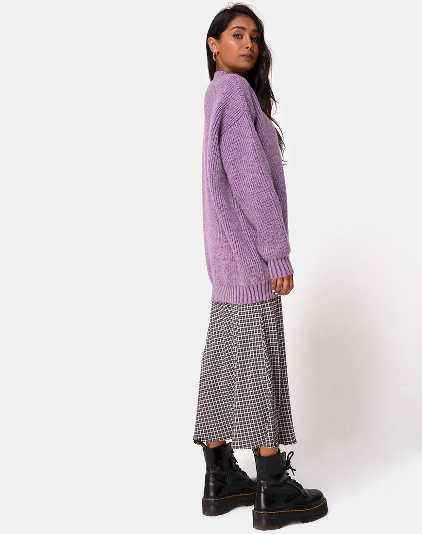 Image de Mody Jumper tricoté en violet clair