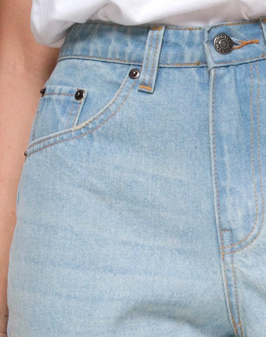 Image de Mom Jeans in Blue Wash