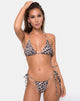 Image de Mone top Bikini en guépard original