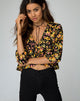 Image de Mosca Plunge Top in Agatha Flower