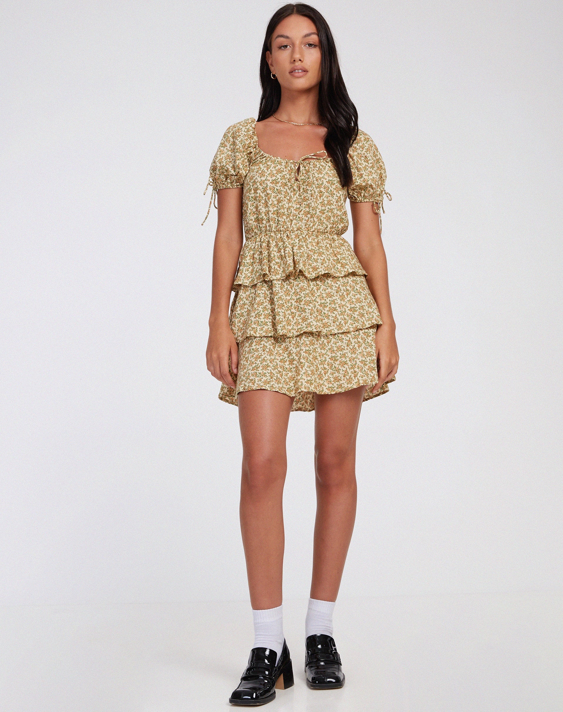 IMAGE DE Mini robe Mosere en Ditsy délavé