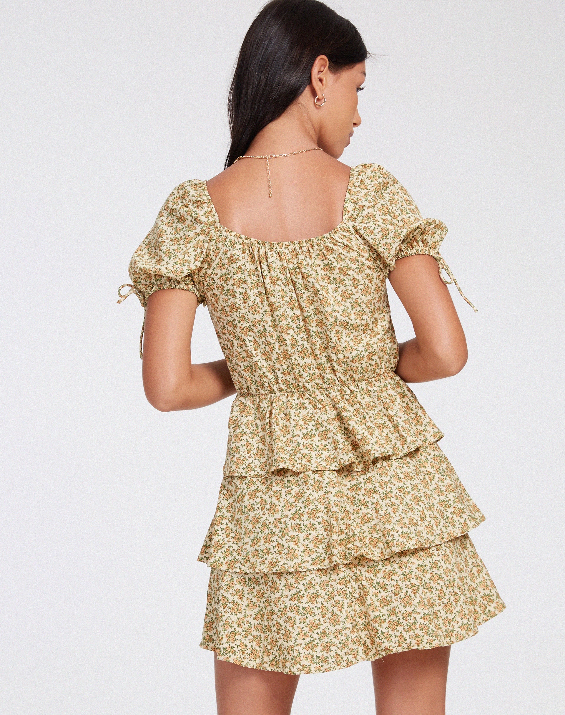 IMAGE DE Mini robe Mosere en Ditsy délavé