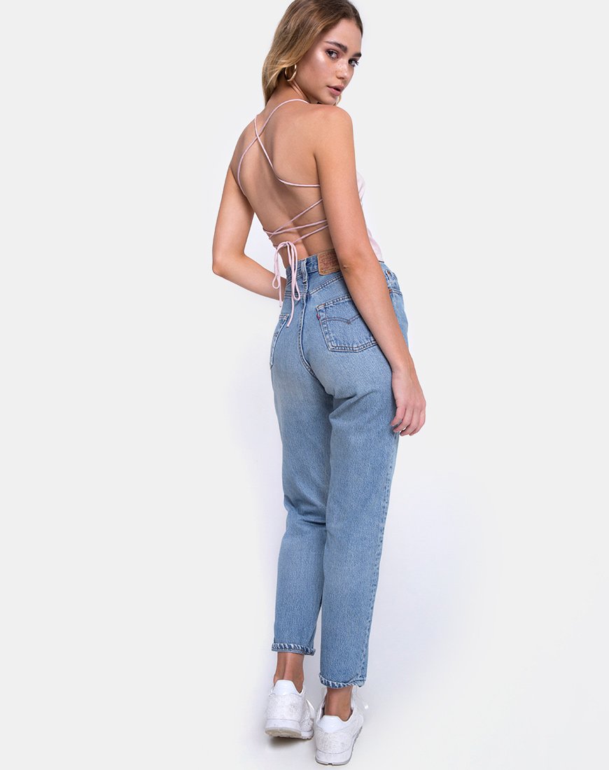 Image de Mosley Cami Top in Satin Blush