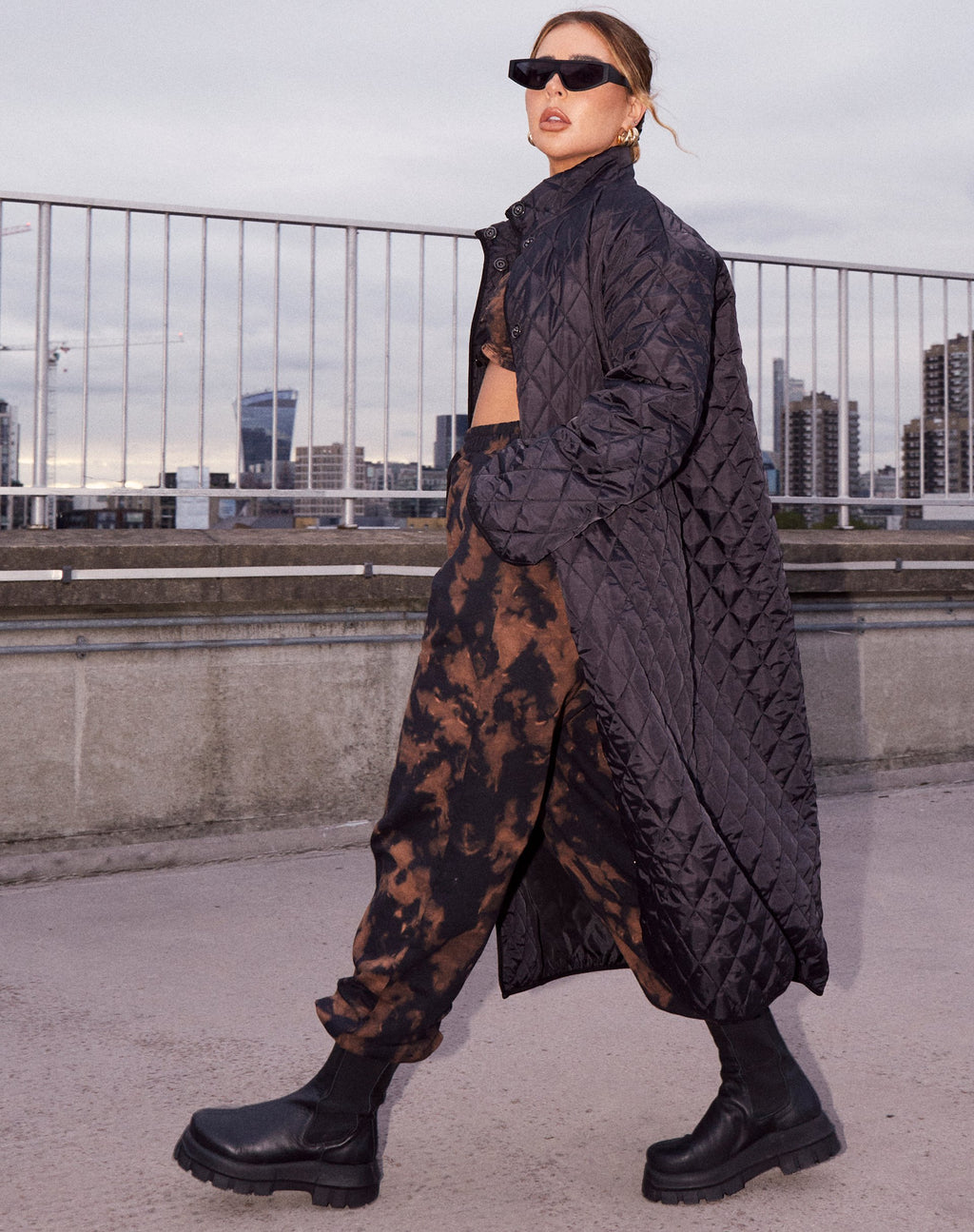 Manteau Zaza en noir