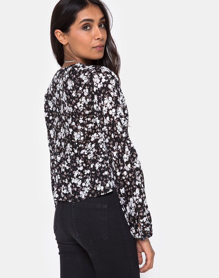 Image de Mousye Top in Dark Wild Flower