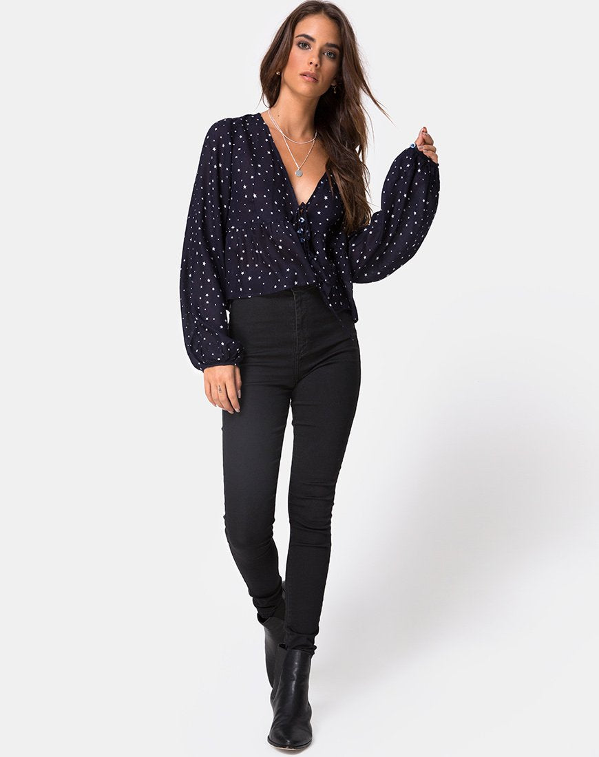Image de Mousye Top in Stars Struck Navy