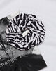 Image de XL Scrunchie en Zebra 90s